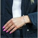 Beneto Elegant sidabrinė apyrankė su perlais AGB411/21P Beneto Elegant sidabrinė apyrankė su perlais AGB411/21P