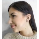 Beneto Fine silver earrings studs AGUP747L Beneto Fine silver earrings studs AGUP747L