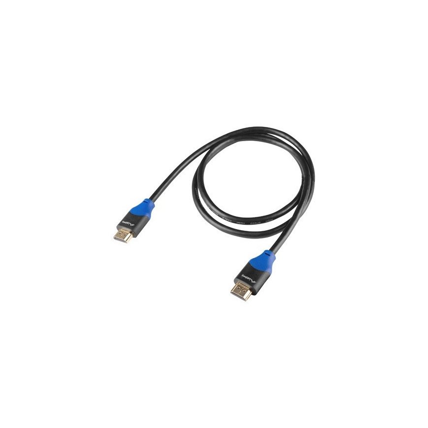 Lanberg CA-HDMI-15CU-0018-BK HDMI kabelis 1,8 m HDMI A tipo (standartinis) Juoda