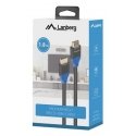 Lanberg CA-HDMI-15CU-0018-BK HDMI cable 1.8 m HDMI Type A (Standard) Black Lanberg CA-HDMI-15CU-0018-BK HDMI cable 1.8 m HDMI Type A (Standard) Black