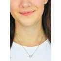 Michael Kors Delicate silver necklace with Pavé Heart zircons MKC1520AN040