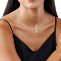 Michael Kors Delicate silver necklace with Pavé Heart zircons MKC1520AN040