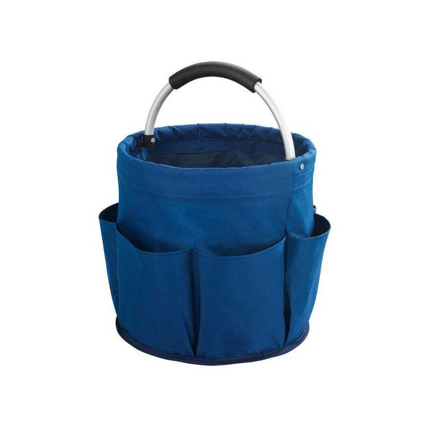 Wenko Blue Cleaning bag CADDY, universal holder, dark blue – 3