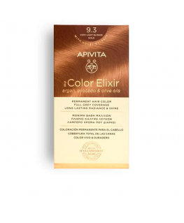 Ilgalaikiai plaukų dažai Apivita MY COLOR ELIXIR, 9.3 Very Light Blonde Gold