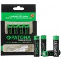 PATONA ladattava akku AA/LR6 Li-Pol 2000mAh