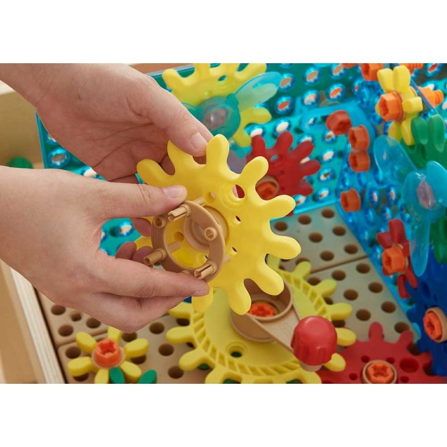 MASTERKIDZ Tarvikkeet Set Mix Gears STEM-seinäpaneeleille 198 kpl. – 4
