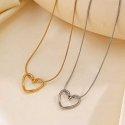 Troli Romantic Gold Plated Heart Necklace Troli Romantic Gold Plated Heart Necklace