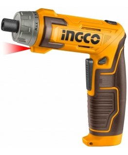 Ingco CSDLI0802 Akumuliatorinis suktuvas with integrated battery + set of accessories