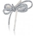 Jwl Luxury Pearls Luxury women's brooch with beads 2in1 hoops JL0666 Jwl Luxury Pearls Luxury women's brooch with beads 2in1 hoops JL0666