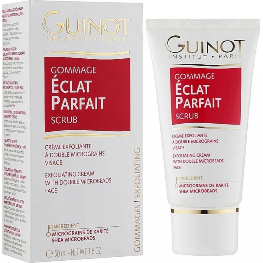 Guinot Eclat Parfait Scrub brightening exfoliating face cream, 50 ml – 5