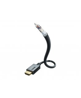 Inakustik 00324610 HDMI-kaabel 1 m HDMI tüüp A (Standard) Must