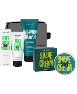 Men Rock London Men Rock Routine Goals Daily Grooming Kit -matka-ihonhoitosetti miehille