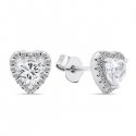 Brilio Silver Brilio Silver Romantic silver earrings with zircons Hearts EA574W Brilio Silver Brilio Silver Romantic silver earrings with zircons Hearts EA574W