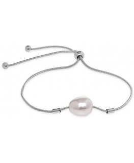 Troli Elegant steel bracelet with artificial pearl VEDB0540S