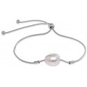 Troli Elegant plieninė apyrankė su dirbtiniu perlu VEDB0540S Troli Elegant plieninė apyrankė su dirbtiniu perlu VEDB0540S