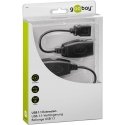 Goobay 93321 kaapelin sukupuolenvaihtaja USB A, RJ45 musta Goobay 93321 kaapelin sukupuolenvaihtaja USB A, RJ45 musta