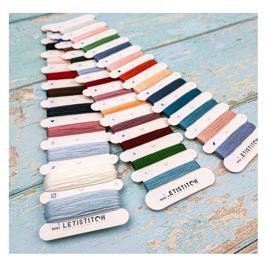 LetiStitch luca S Embroidery kit 19x27cm SLETIL9919 – 3