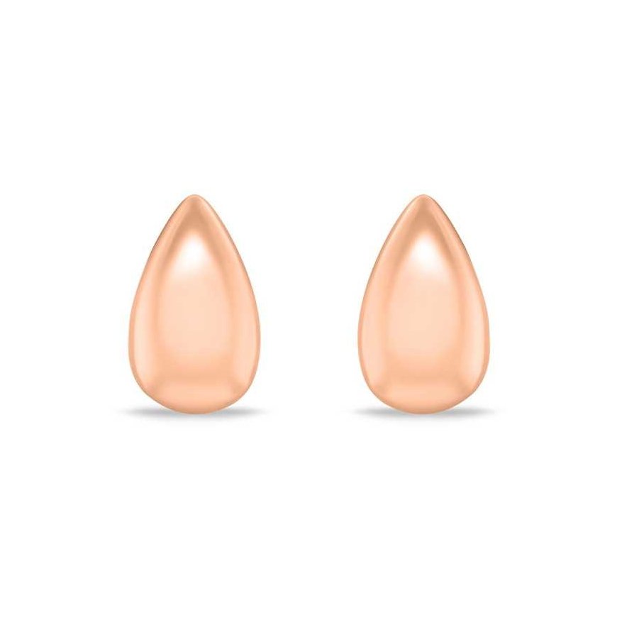 Brilio Silver Drops rose gold earrings EA1149R – 2