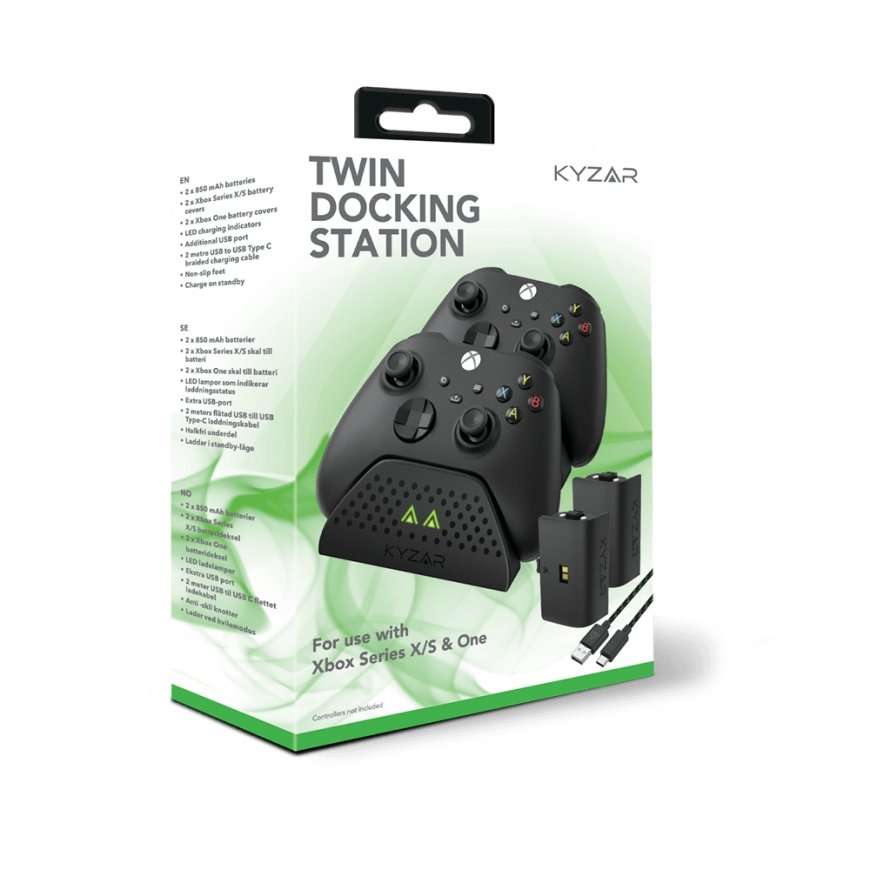 Kyzar TWIN DOCKING STATION Uzlādēšanas statne