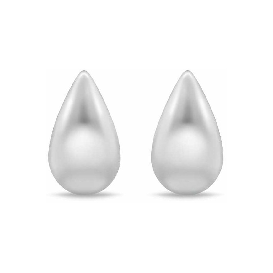 Brilio Silver Charming Silver Dangle Teardrop Earrings EA1090W – 2