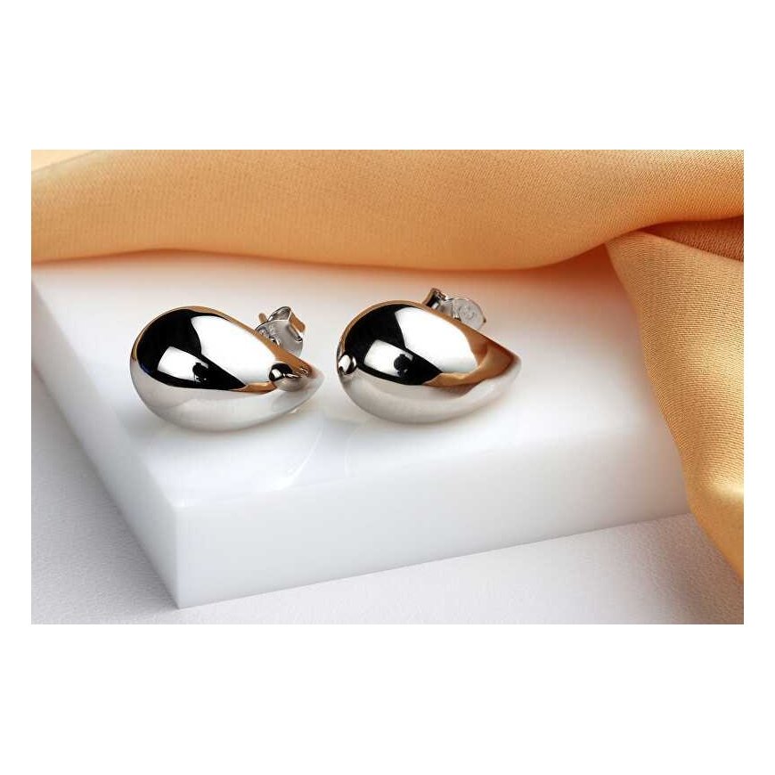 Brilio Silver Charming Silver Dangle Teardrop Earrings EA1090W – 5