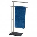 Towel rack LIMA - 2 handles, stainless steel, WENKO