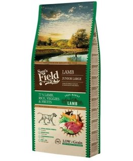 Dry food for puppies : Sams Field DOG Fresh Lamb & Rice JUNIOR L