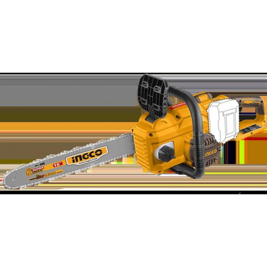 Chainsaw Ingco CGSLI40168 cordless chainsaw without battery and charger