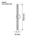 Activejet AJE-CHARLIE NW sieninis apšvietimas LED 8 W Activejet AJE-CHARLIE NW sieninis apšvietimas LED 8 W