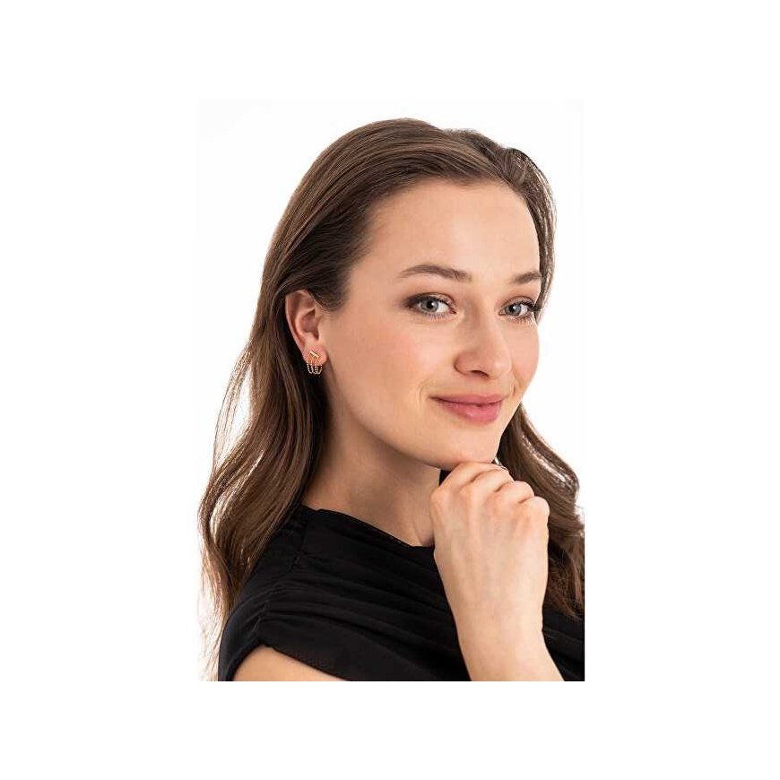 Troli Original kullatut korvakorut ketjuilla – 2