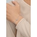 Brilio Silver Elegant gold-plated bracelet with zircon BRC23Y Brilio Silver Elegant gold-plated bracelet with zircon BRC23Y