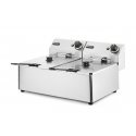 Hendi 205853 fritüür Kahekohaline 12 l Eraldiseisev 6600 W Hõbe Hendi 205853 fritüür Kahekohaline 12 l Eraldiseisev 6600 W Hõbe