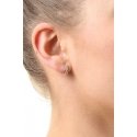 Moiss Elegant silver earrings with clear zircons E0000409 Moiss Elegant silver earrings with clear zircons E0000409