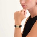 Rosefield Heirloom watch modern champagne dial gold black leather HCBLG-H07 Rosefield Heirloom watch modern champagne dial gold black leather HCBLG-H07