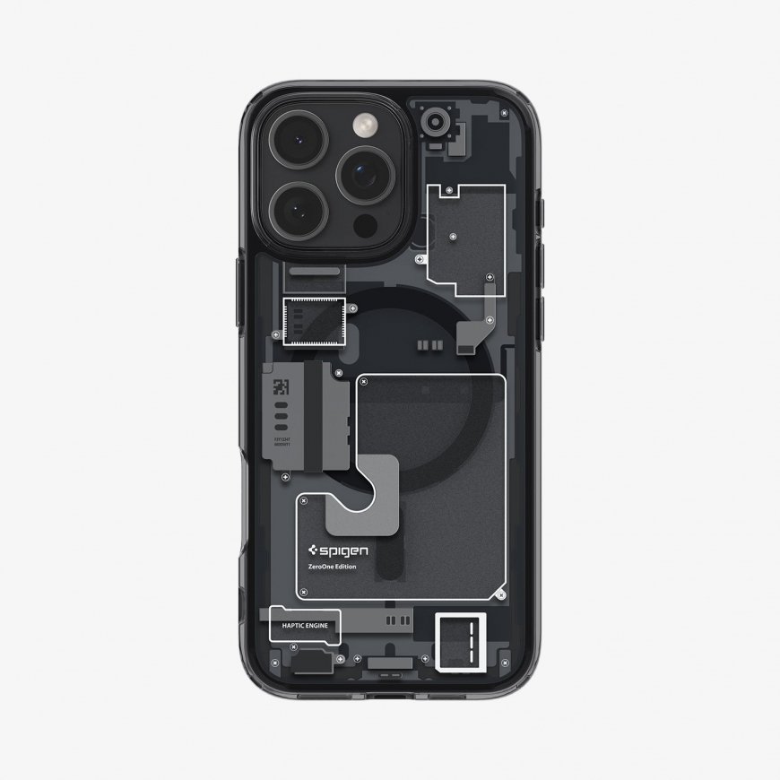 Spigen Ultra Hybrid Zero One (MagFit) mobile phone case 16 cm (6.3") Cover Black