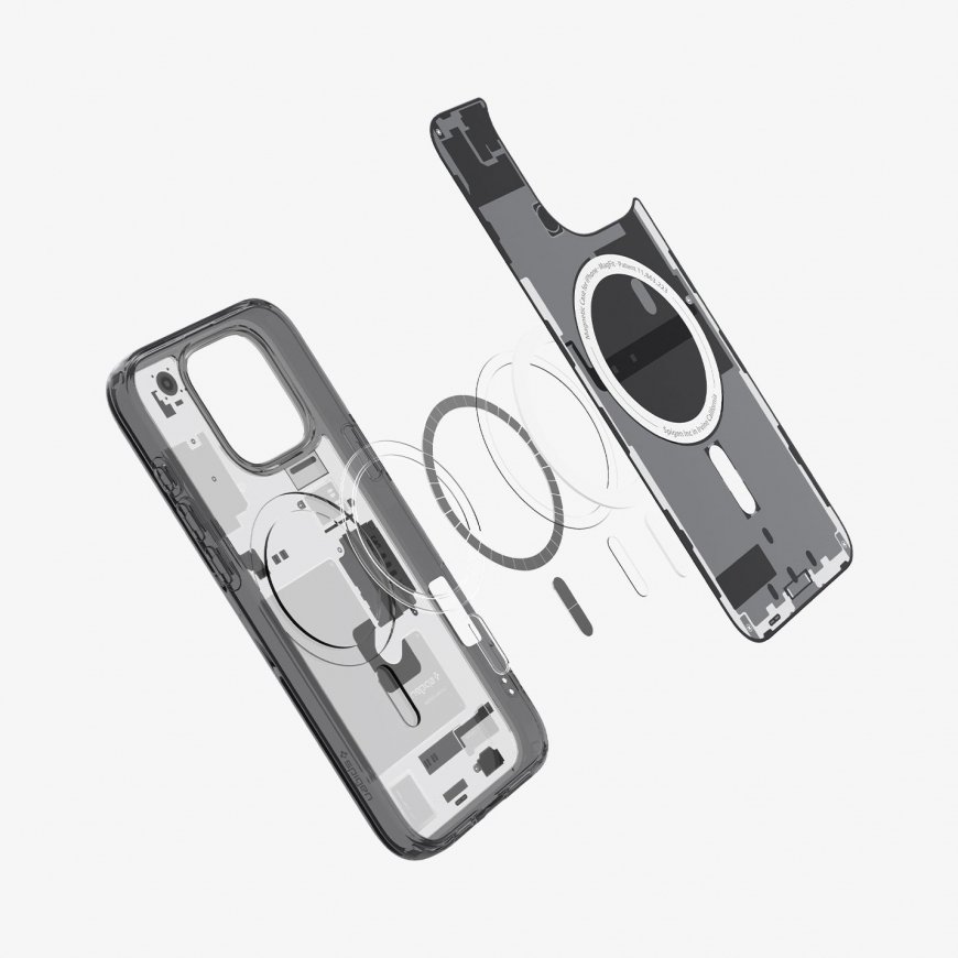 Spigen Ultra Hybrid Zero One (MagFit) mobilo telefonu apvalks 16 cm (6.3") Aploksne Melns – 3