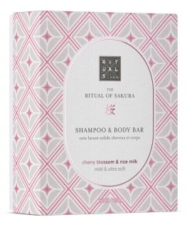 Rituals The Ritual of Sakura Šampūnas & Body Bar kietasis šampūnas ir kūno prausiklis, 100 g