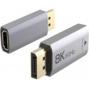PremiumCord DisplayPort to HDMI adapter, 8K@60Hz, 4K@144Hz male/female, gold-plated connectors