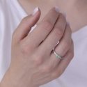 Silvego Silver ring with real natural emerald, size: 55 (JJJR1100ER) Silvego Silver ring with real natural emerald, size: 55 (JJJR1100ER)