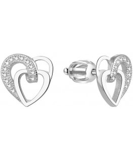 Beneto Silver sydänkorvakorut AGUP1527S