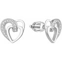 Beneto Silver sydänkorvakorut AGUP1527S Beneto Silver sydänkorvakorut AGUP1527S