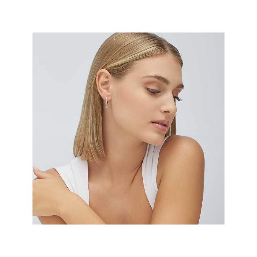 Brosway Fancy Magic Violetinė FMP87 Circle Single Earring