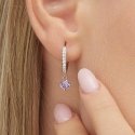 Brosway Fancy Magic Violetinė FMP87 Circle Single Earring Brosway Fancy Magic Violetinė FMP87 Circle Single Earring