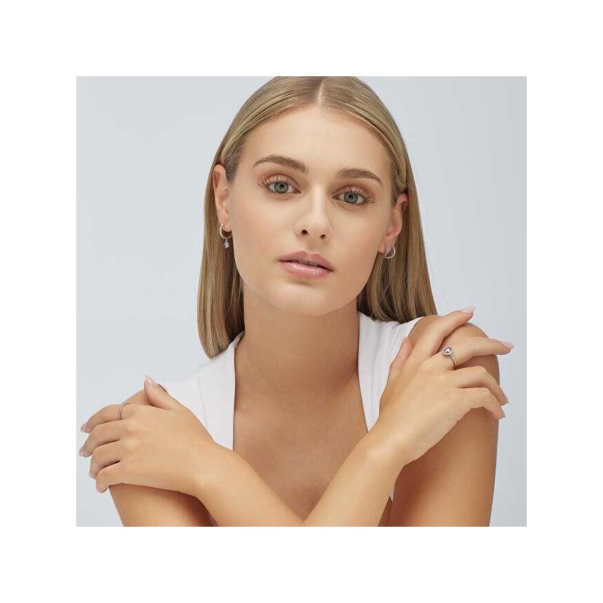 Brosway Fancy Magic Violetinė FMP87 Circle Single Earring – 3
