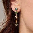 Brosway Long gold-plated earrings with colored crystals Symphonia BYM182 Brosway Long gold-plated earrings with colored crystals Symphonia BYM182