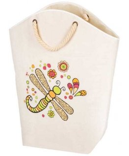 Small laundry basket with drawstring handles, 58 l, WENKO