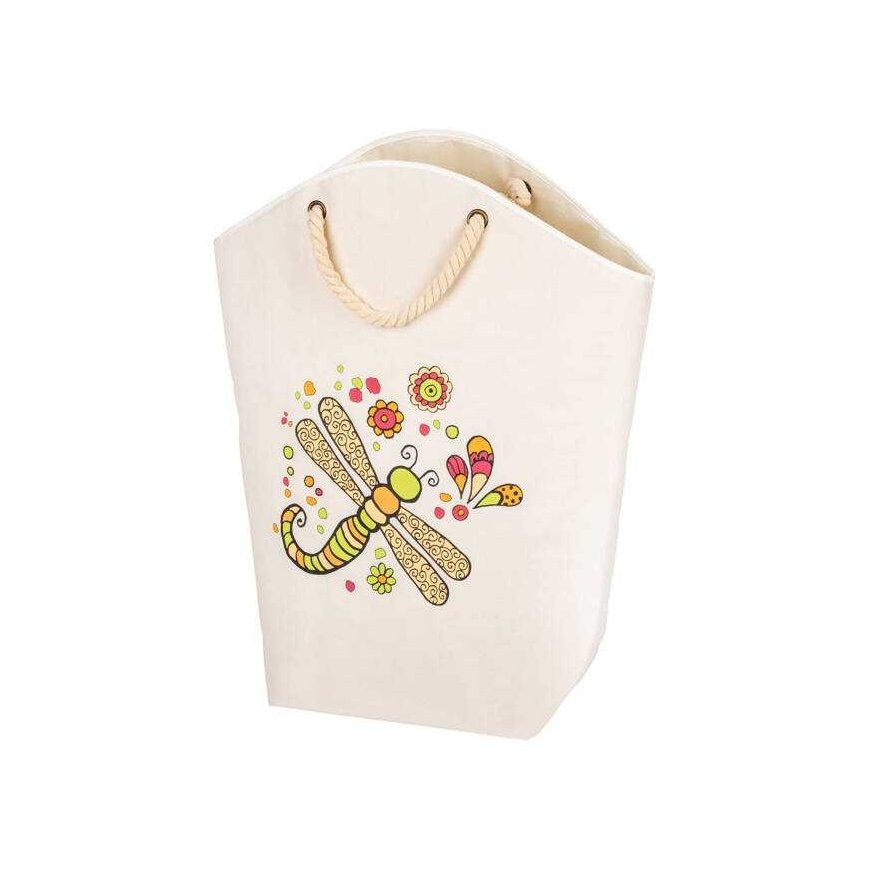 Small laundry basket with drawstring handles, 58 l, WENKO