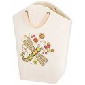 Small laundry basket with drawstring handles, 58 l, WENKO Small laundry basket with drawstring handles, 58 l, WENKO