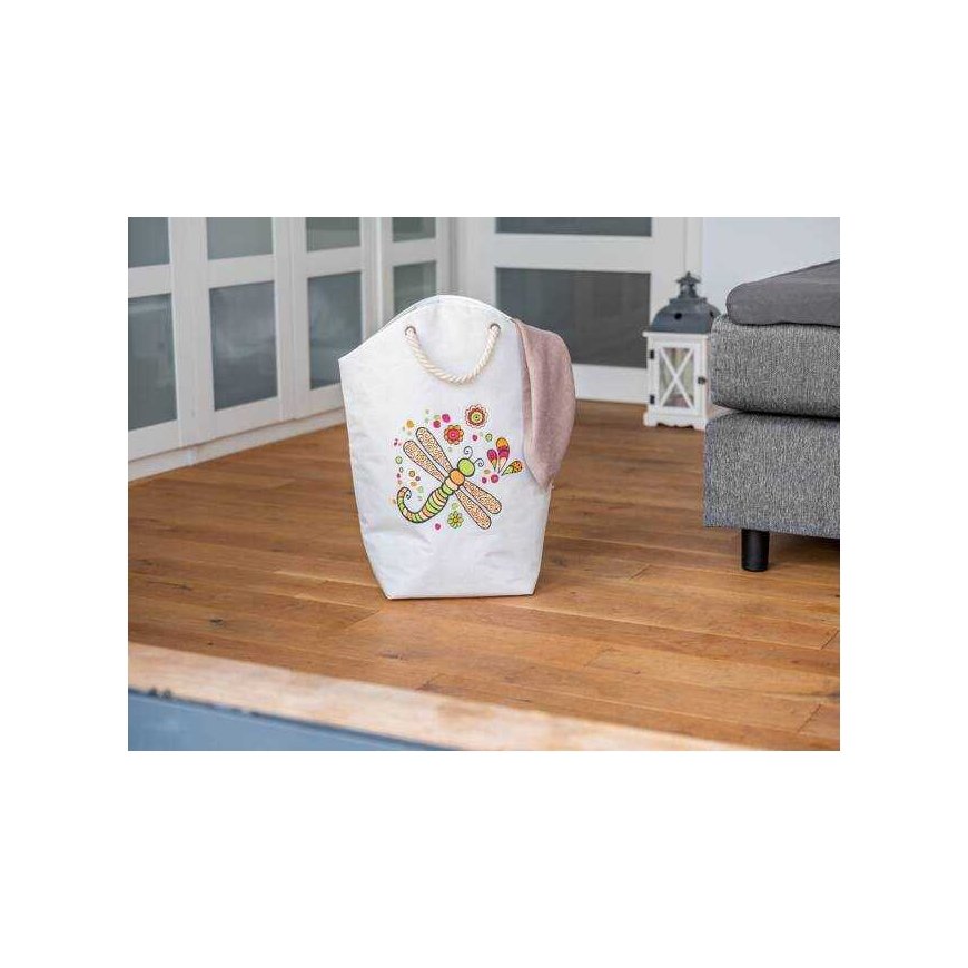 Small laundry basket with drawstring handles, 58 l, WENKO – 2