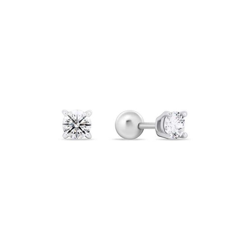 Brilio Silver Brilio Silver Silver stud earrings with clear zircons EA923/4/5W